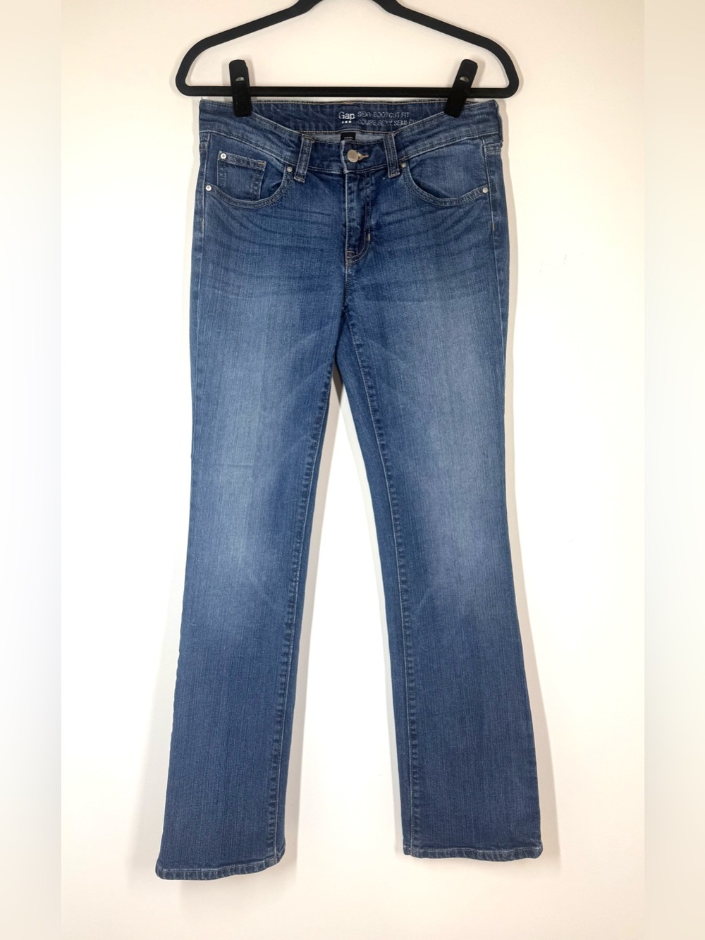 GAP Women's Sexy Bootcut Jeans Premium Denim 28/6 Y2K Western Classic Quality